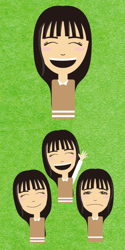 なつ LINEスタンプ