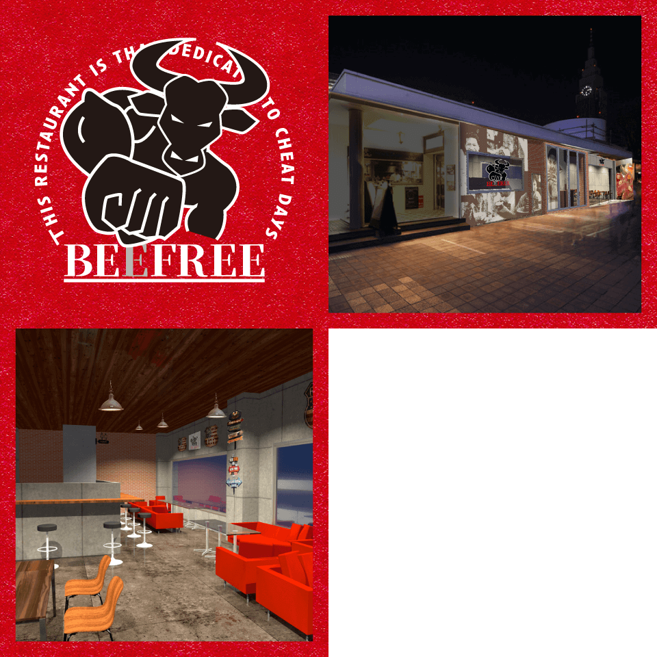 チートバル BeeFREE 店舗デザイン