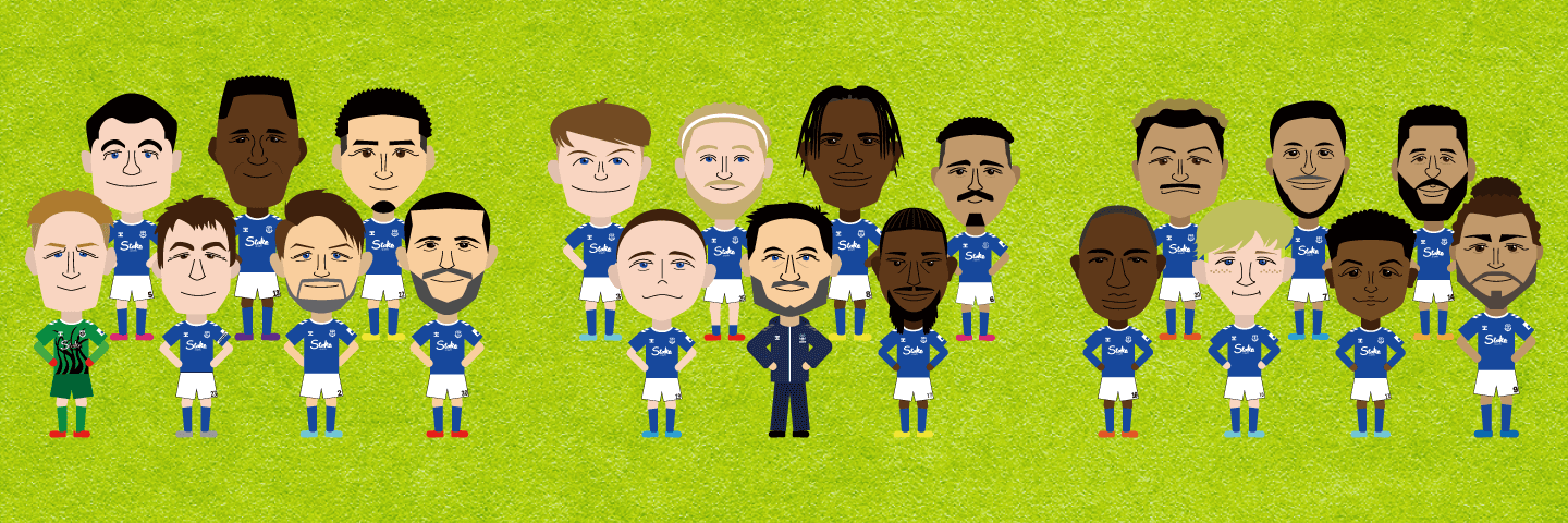 Everton 22-23 似顔絵